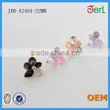 High Quality Crystal Flower Rhinestone Pearl Buttons For Wedding Supplies thumbnail-1