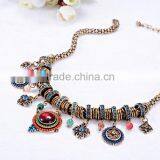 European and American Fashion Necklace Alloy Exaggerated Fashion Brief Paragraph Sweater Chain Necklace