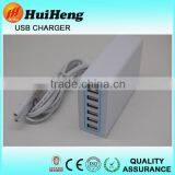 Latest 6 Port USB Wall Charger With Cable for Phone Smart Devices thumbnail-2
