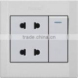 Wenzhou 4 us Pin Electrical Wall Switch Socket