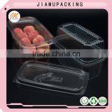 Wholesale 450ml Plastic Transparent Clamshell Fruit Packaging Container thumbnail-2