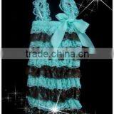 New Arrival Fashion Baby Girls Body Suit Organic Baby Clothes Lace Ruffled One-piece Romper Super Soft Cotton Jumpsuit For Girl thumbnail-2