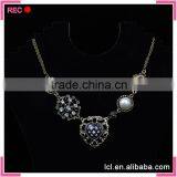 Chunky Necklaces Pearl Jewelry, Copper Charms Fashionable New Design Necklace thumbnail-5