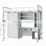 School Furniture Metal Bunk Bed With Study Table for Students thumbnail-5