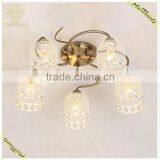 Flower Shape 5 Lights Ceiling Lights Crystal Besides Indoor Lighting thumbnail-1