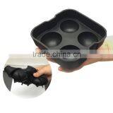 Factory Direct Price Food Grade 4 Cavity Ball Silicone Ice Ball Maker Mould thumbnail-4