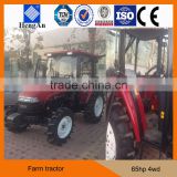 65hp 4wd tractor with side handle