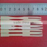 Length 9cm Good Quality Disposable Bamboo Fruit Fork for Wholesale thumbnail-1
