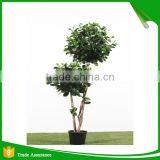 Mini Bonsai Artificial Ficus Ball Tree thumbnail-3