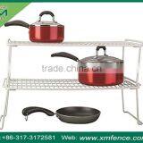 Kitchen Metal Stacking Shelf--Stacking Folding Shelf - Medium thumbnail-3
