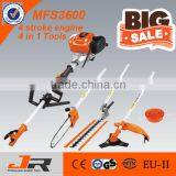 37.7cc Multifunction Tool 4in1 Brush Cutter