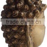 Brass Buddha Head Statue thumbnail-4