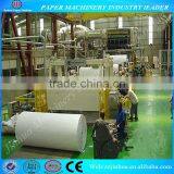 Paper Net Wideth 1575mm Fourdrinier Paper Machine 5-10 T/D Coated White Board Paper Production Line thumbnail-2