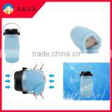 Solar Camping CE ROHS Bottle LED Lantern Light With Power Bank thumbnail-3