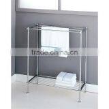 Removable Stainless Steel Toilet Towel Rack With Wheel thumbnail-1