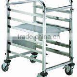 Kitchen Stainless Steel Tray Cart thumbnail-1