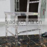 Good Quality Tiffany Crystal Chair Transparent Plastic Chair thumbnail-3