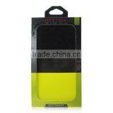 Black Green Cardboard Phone Case Packaging Box, PVC Window Retail Paper Packaging for IPhone thumbnail-2