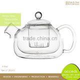 Dishwasher Safe Cheap Glass Coffee Pot With Tea Strainer thumbnail-6