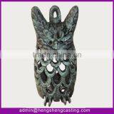 Antique Cast Iron Owl Decoration thumbnail-1