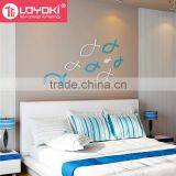 Lovely Fish Shape Wood Sticker Home Accessories 3d Wall Decoration for Kids Room Wall Murals Home Decor thumbnail-3