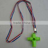 Hot-selling Samba Plastic Whistle/ Cross Whistle thumbnail-2