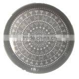 Round Printing Metal Serving Tray/ Party Tray thumbnail-3