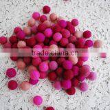Eco Friendly New Products Promotional Gift Wholesale Ornaments Fabric Nepal Felt Balls on Express
