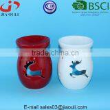 BSCI Audit Factory Ceramic Oven Oil Warmer Tealight Candle Diffuser, Oil Burner thumbnail-2