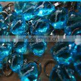 2017 New Style Acrylic Hanging Decoration Heart Shape Diamond Key Ring thumbnail-4