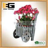 Modern Wood Design Planter Box, Small Succulent Plant Cactus Container Pot thumbnail-6