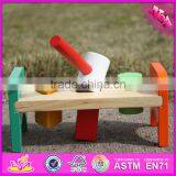 2016 New Design Baby Toy Wooden Pounding Bench W11G026 thumbnail-2