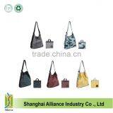 Eco Friendly Nylon Single Shoulder Foldable Sports Tote Shopping Bag Reusable Hiking Backpacks thumbnail-1