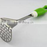 Top Sales 2014 New Design Stainless Steel Kitchenware Smooth Potato Masher thumbnail-4
