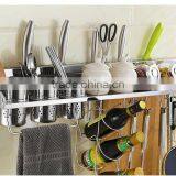 Cheap Oem High End Multi 304 Stainless Steel Wall Mounted Storage Holder Rack as Seen on tv thumbnail-2