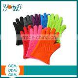 Silicone BBQ Gloves Heat Resistant Cooking Gloves, Grill Gloves, Potholders thumbnail-1