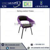 Corrosion Resistance Best Grade Salon Waiting Chair at Affordable Rate thumbnail-1
