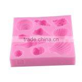 Silicone Cake Mold Fondant Cake Decoration - Baking Tools of Conch Shells of Marine Wind Starfish 1688 Agent thumbnail-3