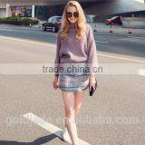 Fashion Woman Woolen Knitted Sweater Designs for Ladies thumbnail-2