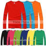 Plain Round Neck Promotion T-shirt/Slim Fit Colorful T Shirt Custom Logo thumbnail-1
