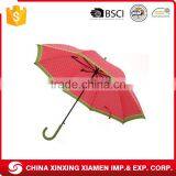 Promotional High Quality Windproof Auto Open Straight Umbrella Rain thumbnail-1