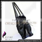 CX-H-16 Wholesale Good Quality Fashion Handbag Rabbit Fur Ladies Bag In China thumbnail-3