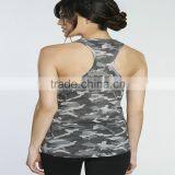 Army Printed & High Quality Women Yoga Vest Sport Shirts thumbnail-2