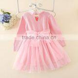 New Design Baby Grils Sweater Lace Dress for Autumn or Winter thumbnail-6