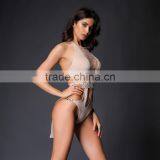 Runwaylover 079 New Style 2017 Ladies Fashion Beaded Bodysuits thumbnail-5