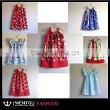 Little Girls Tropical Pillowcase Dress thumbnail-6