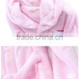Wholesale Microfiber Flannel Fleece Animal Print Children Kids Bathrobe/shaoxing thumbnail-4