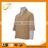 Tailor-made Festival Short Sleeve Low MOQ White New Design Fashionable Company Uniform Store thumbnail-1