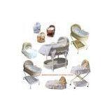 Sell Deluxe Baby Bassinet, Crib, Cot, Basket Of Natural Rattan (China (Mainland))