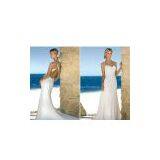 Hotsale 2011 Collection Stunning Superior Quality Chiffon Wedding Dress thumbnail-1